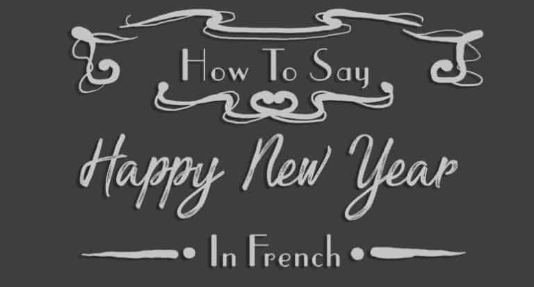 happy new year to you and the family in french