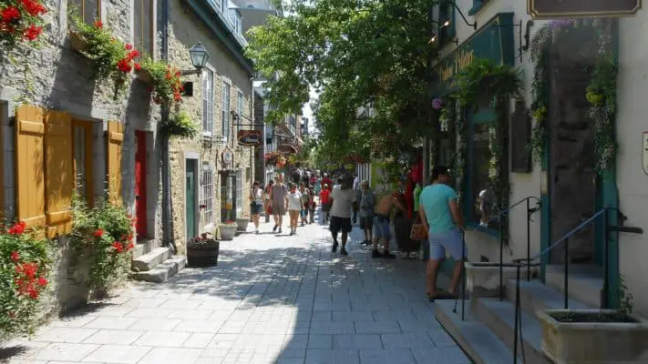 Alley in Quebec City