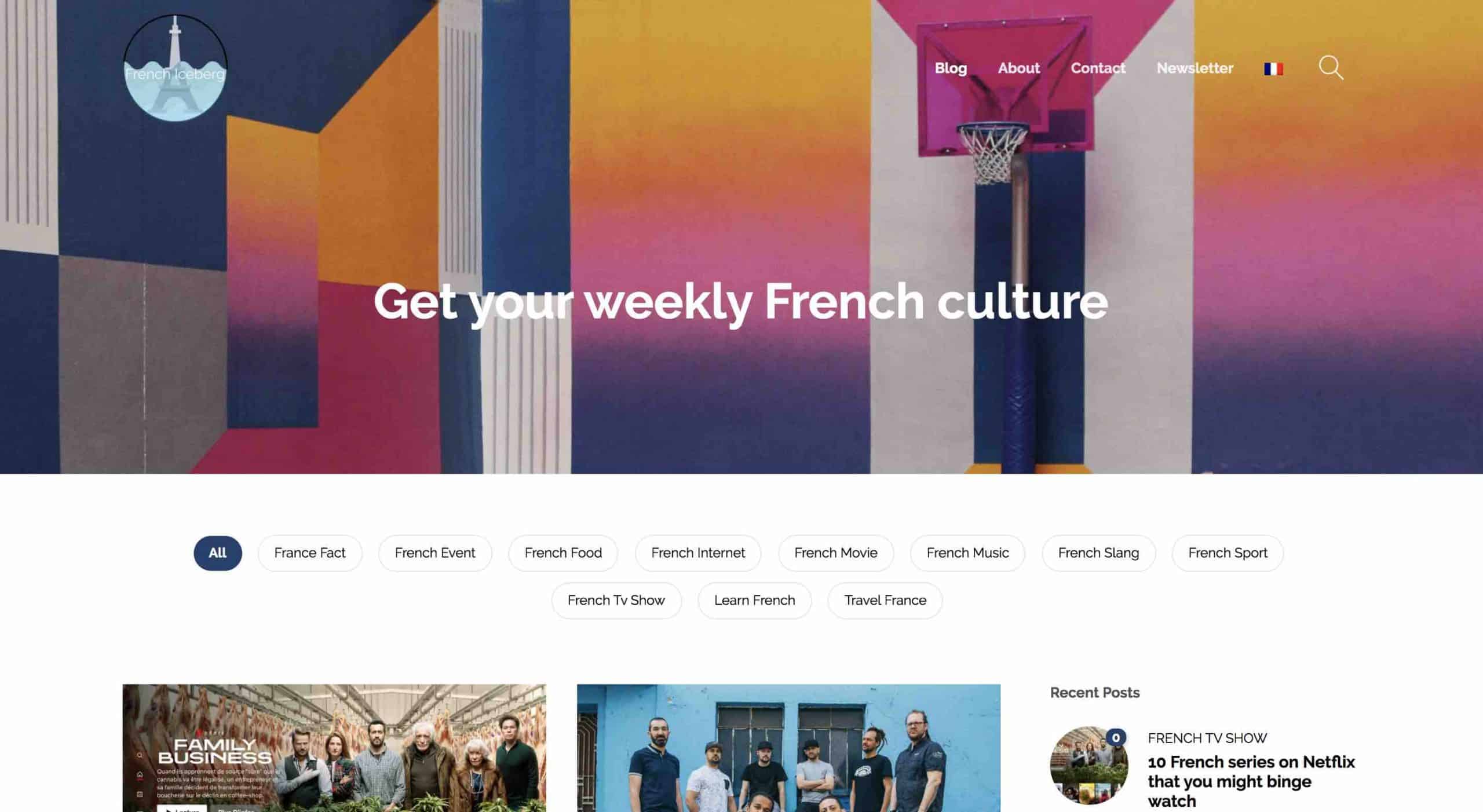 French Iceberg Home Page