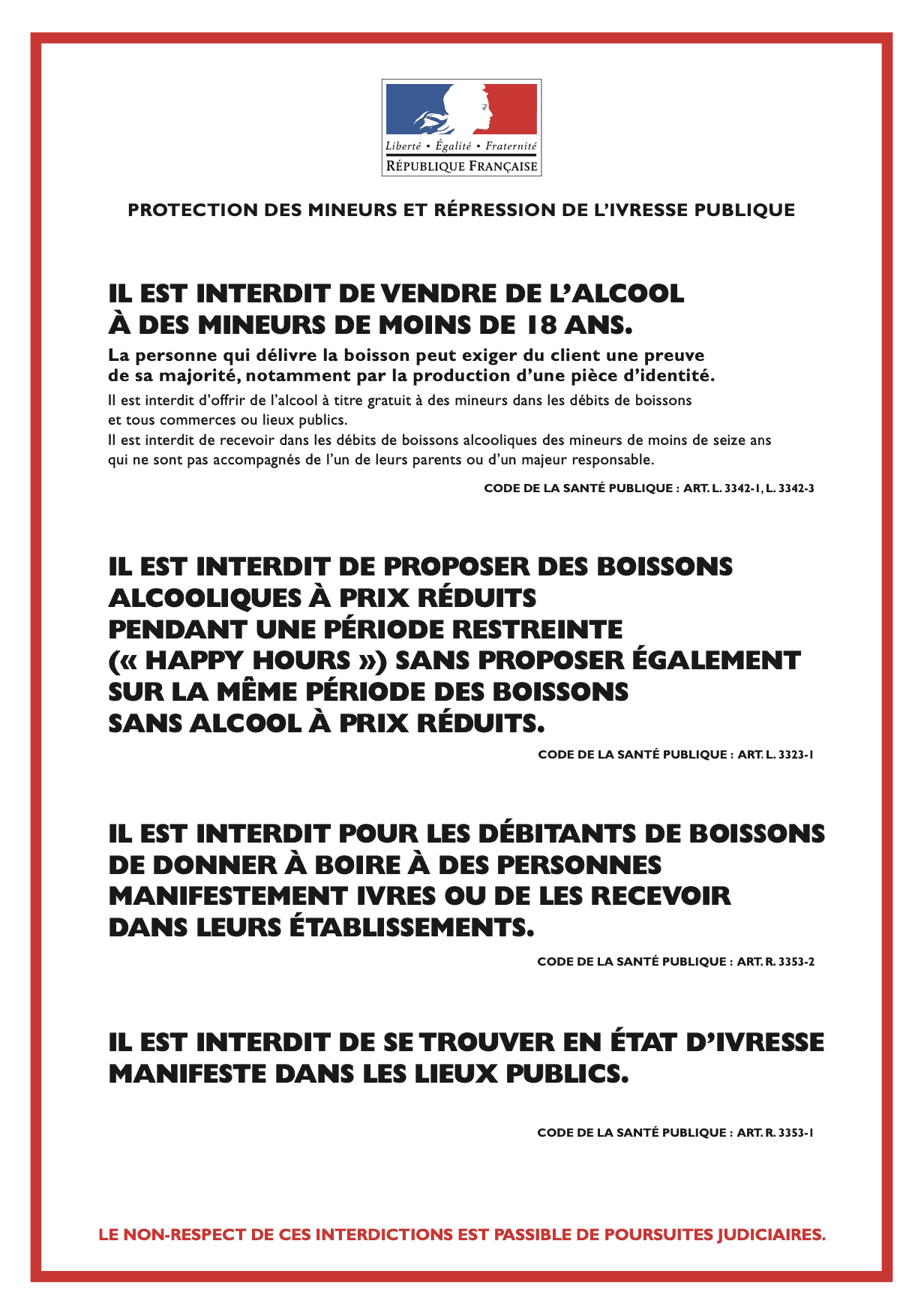 What is the Drinking Age in France and Other Drinking Laws