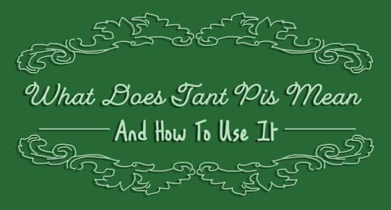 What Tant Pis Means And How To Use It Frenchplanations